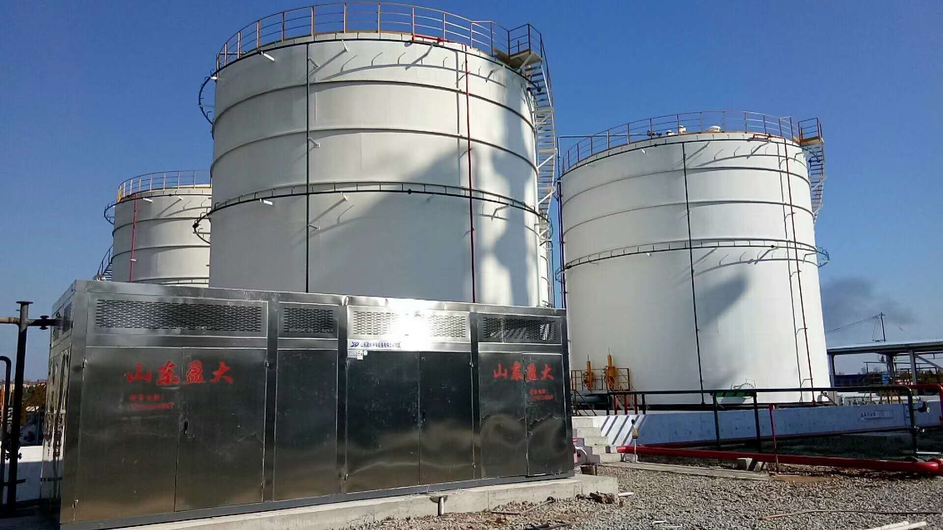 内蒙古新奥蒙华石油储备库600立方石脑油.汽油。回收装置